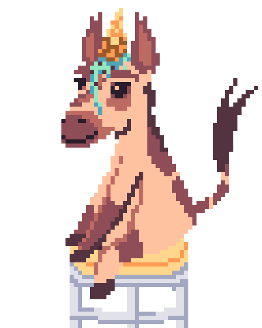 PNGTuber Unicorn Talk